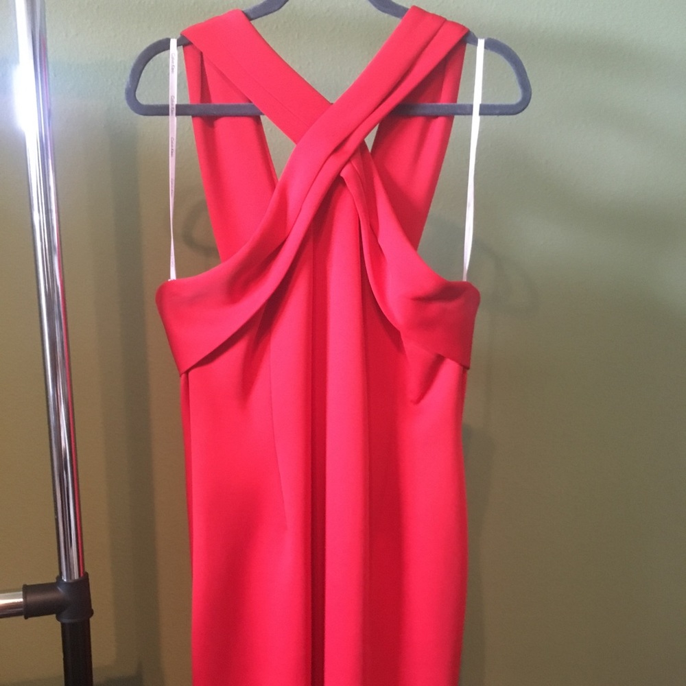 Short Red Calvin Klein Dress